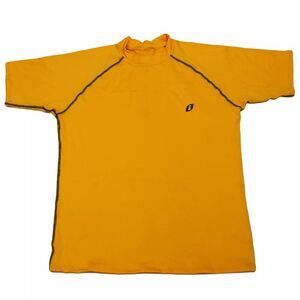 Ironclad Men's 1st Layer Form Fit Short Sleeve Work Shirt in Orange, XL